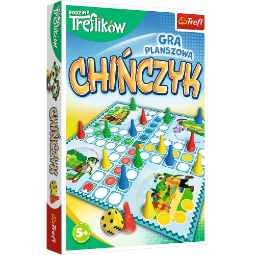 Gra planszowa Chińczyk Rodzina Treflików Trefl 02069