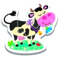 Puzzle - Baby Classic - Na farmie - Konik Świnka Króliczek Krówka - Trefl 36127