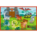 Puzzle - 2x24 - Małe dinozaury - Universal Jurassic World - Trefl 34437