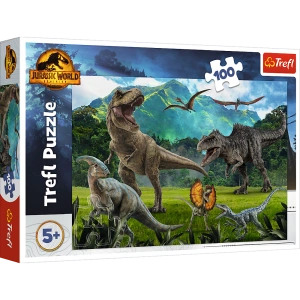 Puzzle - 100 - Park Jurajski - Universal Jurrasic World - Trefl 16441