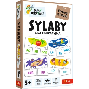 Gra dla dzieci Sylaby Mały Odkrywca Trefl 02813