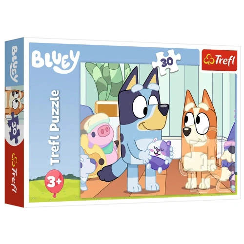 Puzzle - 30 - Z Bluey zawsze jest wesoło - Trefl 18324
