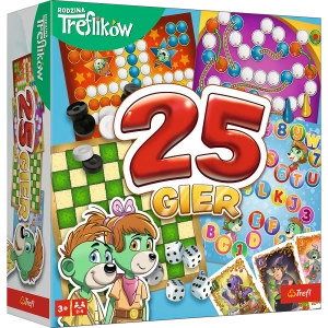 Gra rodzinna Kalejdoskop 25 gier Rodzina Treflików Trefl 02824