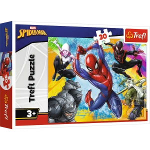 Puzzle - 30 - Kolory Spider-Man`a - Disney Marvel Spiderman - Trefl 18307