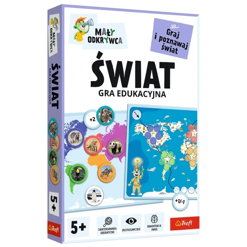 Gra dla dzieci Świat Mały Odkrywca Trefl 02807