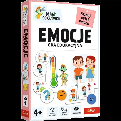 Gra dla dzieci Emocje Mały Odkrywca Trefl 02804