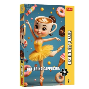 Puzzle - 200 - Brainrot - Ballerina Cappuccina - Trefl 13362