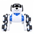 Pies Robot Zdalnie Sterowany RC 8 Kół Drift 360° Akrobacje Niebieski