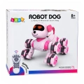 Pies Robot Zdalnie Sterowany RC 8 Kół Drift 360° Akrobacje Niebieski