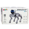 Pies Robot AI Zdalnie Sterowany RC Bluetooth Aplikacja Programowalny Różowy