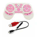 Pies Robot AI Zdalnie Sterowany RC Bluetooth Aplikacja Programowalny Różowy