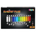Zestaw Magnastix Klocki Magnetyczne 560 + Tablica
