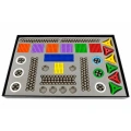 Zestaw Magnastix Klocki Magnetyczne 560 + Tablica