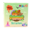 Zestaw Kreatywny Terrarium z Dinozaurami Lampka Nocna Sterowanie Głosem DIY