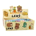 Zestaw Mini Zakreślaczy Kapibara W Etui Kolorowe Pstelowe 6szt