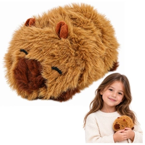 Mała Pluszowa Kapibara Przytulanka Maskotka Zwierzątko Brązowa 16 cm