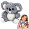 Pluszowy Miś Koala Maskotka Przytulanka Miękki Szary 23 cm