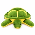 Pluszowy Żółw Maskotka Przytulanka Miękki Żółto-Zielony 33cm