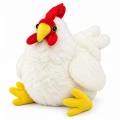 Pluszowa Kura Maskotka Przytulanka Miękka Puszysta Biała 20 cm