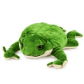 Pluszowa Żabka Maskotka Przytulanka Miękka Żaba Obciążeniowa Zielona 26 cm