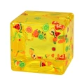 Gniotek Antystresowy Kostka Lodu Ice Cube Squishy Przezroczysty Owoce 5cm