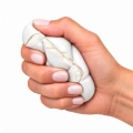 Gniotek Sensoryczny Chrupiąca Tabliczka Czekolady Pudełko Biała 8cm
