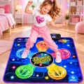 Mata Taneczna Interaktywna Muzyka Światła LED Panel Sterowania 90x90 cm