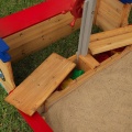 KIDKRAFT DREWNIANA PIASKOWNICA STATEK PIRACKI 00128