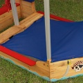 KIDKRAFT DREWNIANA PIASKOWNICA STATEK PIRACKI 00128