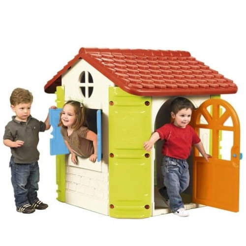 FEBER KOLOROWY DOMEK OGRODOWY Z KOMINKIEM 10248