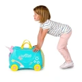 TRUNKI JEŻDŻĄCA WALIZECZKA - JEŹDZIK WALIZKA 2w1 JEDNOROŻEC UNA 0287