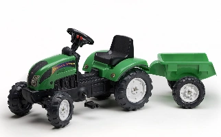 FALK TRAKTOR NA PEDAŁY Z PRZYCZEPĄ RANCH TRAC 2-5 LAT ZIELONY 2052AC