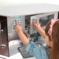 KIDKRAFT KUCHNIA NAROŻNA ZE ŚWIATŁEM ESPRESSO 53365