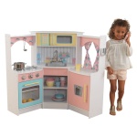 KIDKRAFT KUCHNIA NAROŻNA PASTELOWA DELUXE 53368