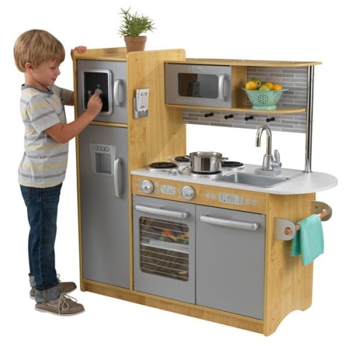 KIDKRAFT Wielka Naturalna Kuchnia Uptown Silver