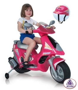 INJUSA MOTOR SKUTER NA AKUMULATOR 6V DUO GIRL + KASK 6862