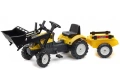 FALK TRAKTOR NA PEDAŁY Z ŁYŻKĄ I PRZYCZEPĄ RANCH TRAC 2-5 LAT 2055CM