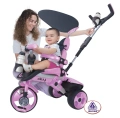 INJUSA ROWEREK TRÓJKOŁOWY 3w1 CITY TRIKE PINK 3262
