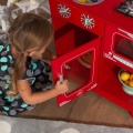 KIDKRAFT KUCHNIA KLASYCZNA CZERWONA 53362