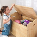 KIDKRAFT DREWNIANA SKRZYNIA NA ZABAWKI Z ŁAWKĄ AUSTIN NATURAL 14953