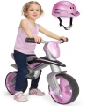 INJUSA ROWEREK BIEGOWY JUMPER PINK + KASK 502
