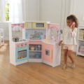KIDKRAFT KUCHNIA NAROŻNA PASTELOWA DELUXE 53368