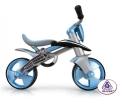 INJUSA ROWEREK BIEGOWY JUMPER BLUE + KASK 500
