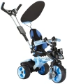 INJUSA ROWEREK TRÓJKOŁOWY 3w1 CITY TRIKE BLUE 3261