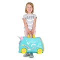 TRUNKI JEŻDŻĄCA WALIZECZKA - JEŹDZIK WALIZKA 2w1 JEDNOROŻEC UNA 0287