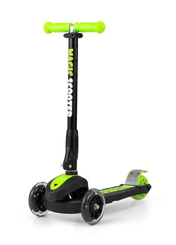 MILLY MALLY HULAJNOGA MAGIC SCOOTER GREEN