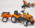 FALK TRAKTOR NA PEDAŁY Z PRZYCZEPĄ I OTWIERANĄ MASKĄ RENAULT CELTIS 2-5 LAT 2045C