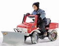 ROLLY TOYS SAMOCHÓD NA PEDAŁY MERCEDES UNIMOG STRAŻ POŻARNA 036639