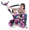 INJUSA ROWEREK TRÓJKOŁOWY 3w1 CITY TRIKE PINK 3262