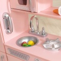 KIDKRAFT DREWNIANA KUCHNIA DO ZABAWY PINK VINTAGE 53179